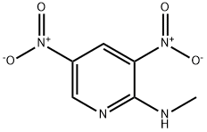 (3,5-二硝基吡啶-2)-甲胺 结构式