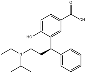 Tolterodine Acid (as racemate) Structure