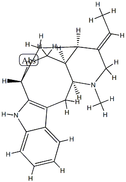 TABERPSYCHINE,19452-84-7,结构式