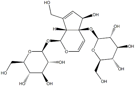 美利妥双甙 结构式