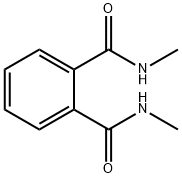 N,N'-二甲基邻苯二甲酰胺 结构式