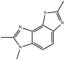 6H-Imidazo[4,5-g]benzothiazole,2,6,7-trimethyl-(8CI) 结构式