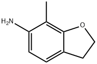 6-Benzofuranamine,2,3-dihydro-7-methyl-(9CI) Struktur