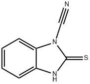 1H-Benzimidazole-1-carbonitrile,2,3-dihydro-2-thioxo-(9CI) Structure