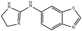 6-Benzothiazolamine,N-(4,5-dihydro-1H-imidazol-2-yl)-(9CI) Structure