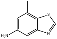 5-Benzothiazolamine,7-methyl-(9CI) Struktur