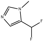 1H-Imidazole,5-(difluoromethyl)-1-methyl-(9CI)|