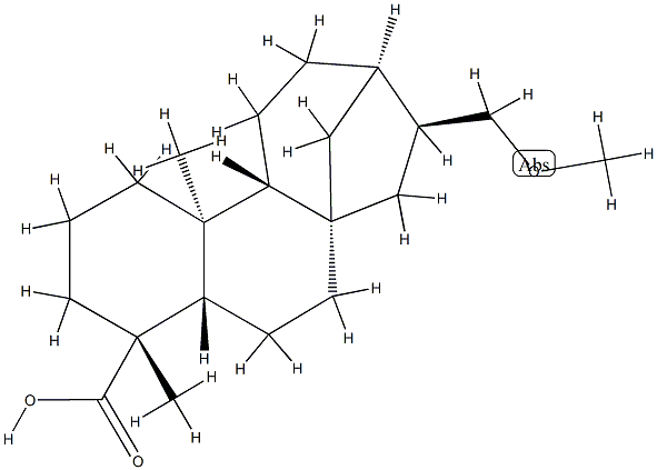 豨莶醚酸,196399-16-3,结构式