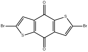 2,6-二溴苯并[1,2-B:4,5-B']二噻吩-4,8-二酮,196491-93-7,结构式