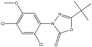 甲氧基恶草酮 结构式