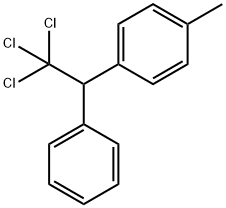 Benzene, 1-Methyl-4-(2,2,2-trichloro-1-phenylethyl)- Structure