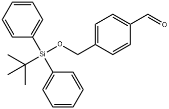 α-(t-butyl-diphenylsilyloxy)tolualdehyde Structure