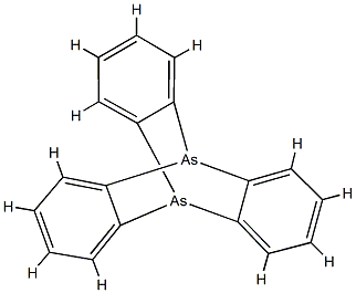 5,10-[1,2]Benzenoarsanthrene Struktur