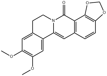 オキシーエピベルベリン 化学構造式