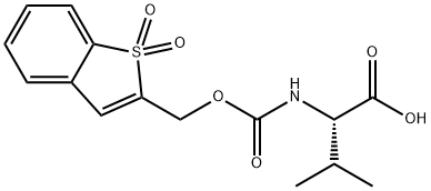 N-BSMOC-L-VALINE 化学構造式