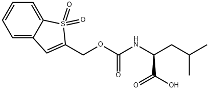 N-BSMOC-L-亮氨酸, 197245-21-9, 结构式