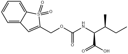 N-BSMOC-L-ISOLEUCINE Struktur