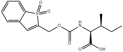 N-BSMOC-L-ISOLEUCINE Structure