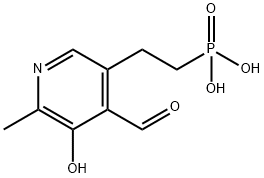 5'-deoxypyridoxal 5'-methylenephosphonic acid 化学構造式