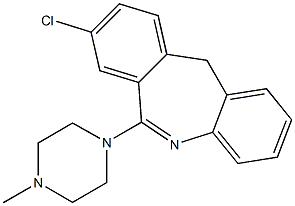 8-Chloro-6-(4-methylpiperazino)-11H-morphanthridine Structure