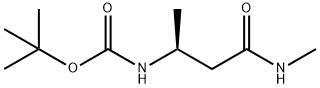 Carbamic acid, [(1S)-1-methyl-3-(methylamino)-3-oxopropyl]-, 1,1- Struktur