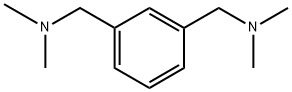 [(1,3-フェニレン)ビスメチレン]ビス(ジメチルアミン) 化学構造式