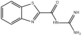 2-Benzothiazolecarboxamide,N-(aminoiminomethyl)-(9CI) Struktur