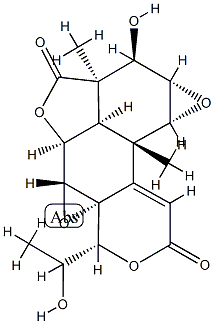 (1α,2α)-15-De(hydroxymethyl)podolactone B Struktur
