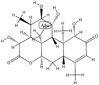 glaucarubolone Struktur