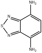 4,7-二氨基-2,1,3-苯并噻二唑, 19951-39-4, 结构式