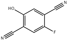 1,4-Benzenedicarbonitrile,2-fluoro-5-hydroxy-(9CI) Structure