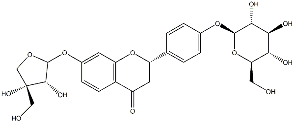 リクイリチンアピオシド 化学構造式