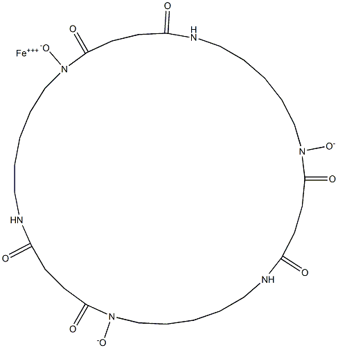 FERRIOXAMINE E|1,12,23-三羟基-1,6,12,17,23,28-六氮杂环三十三烷-2,5,13,16,24,27-异己酮铁(III) 络合物