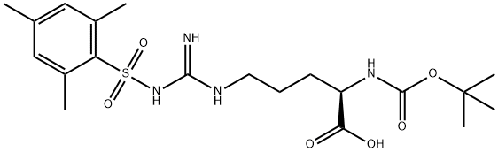 (Tert-Butoxy)Carbonyl D-Arg(Mts)-OH 结构式