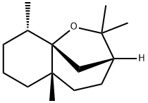 ジヒドロ-α-アガロフラン 化学構造式
