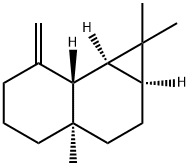(1aS,7aβ,7bα)-Decahydro-1,1,3aα-trimethyl-7-methylene-1H-cyclopropa[a]naphthalene 结构式