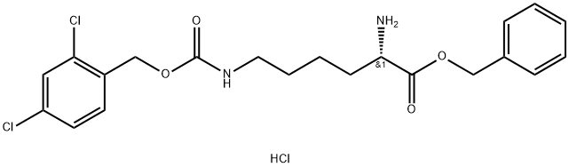 H-Lys(2,4-dichloro-Z)-OBzl Structure