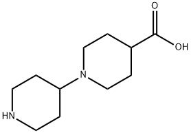 1,4'-bipiperidine-4-carboxylic acid(SALTDATA: 1.16HCl 1H2O) Structure