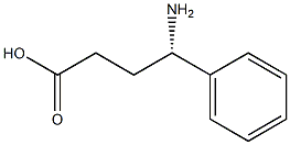 (S)-4-Amino-4-phenylbutyric acid Struktur