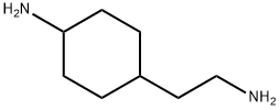 4-(2-氨乙基)环己胺(顺反混合物) 结构式