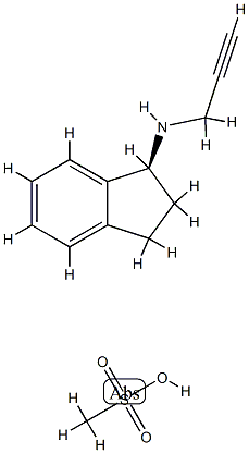甲磺酸雷沙吉兰手性异构体, 202464-88-8, 结构式