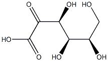2-ketogluconate 化学構造式