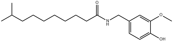 HOMODIHYDROCAPSAICIN Structure