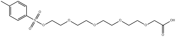 Tos-PEG5-CH2CO2H Struktur