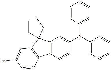 202831-64-9 7-溴-9,9-二乙基-N,N-二苯基-9H-芴-2-胺