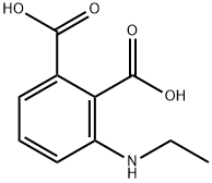 1,2-Benzenedicarboxylicacid,3-(ethylamino)-(9CI) 结构式