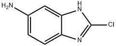 1H-苯并咪唑-5 - 胺-1,2 - 氯 - (9CI) 结构式