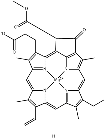 植物原脱植基叶绿素ELISA试剂盒, 20369-67-9, 结构式