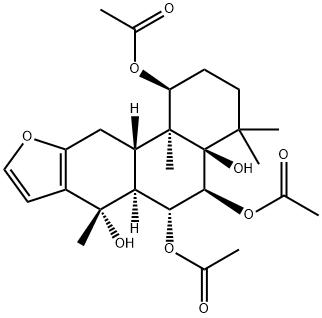 セサルピンH 化学構造式