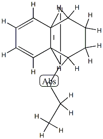 10-エトキシ-1,2,3,4-テトラヒドロ-8a,4a-(ニトリロメテノ)ナフタレン 化学構造式